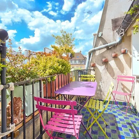 Terrasse - Rue Montorgueil Apartment Paris